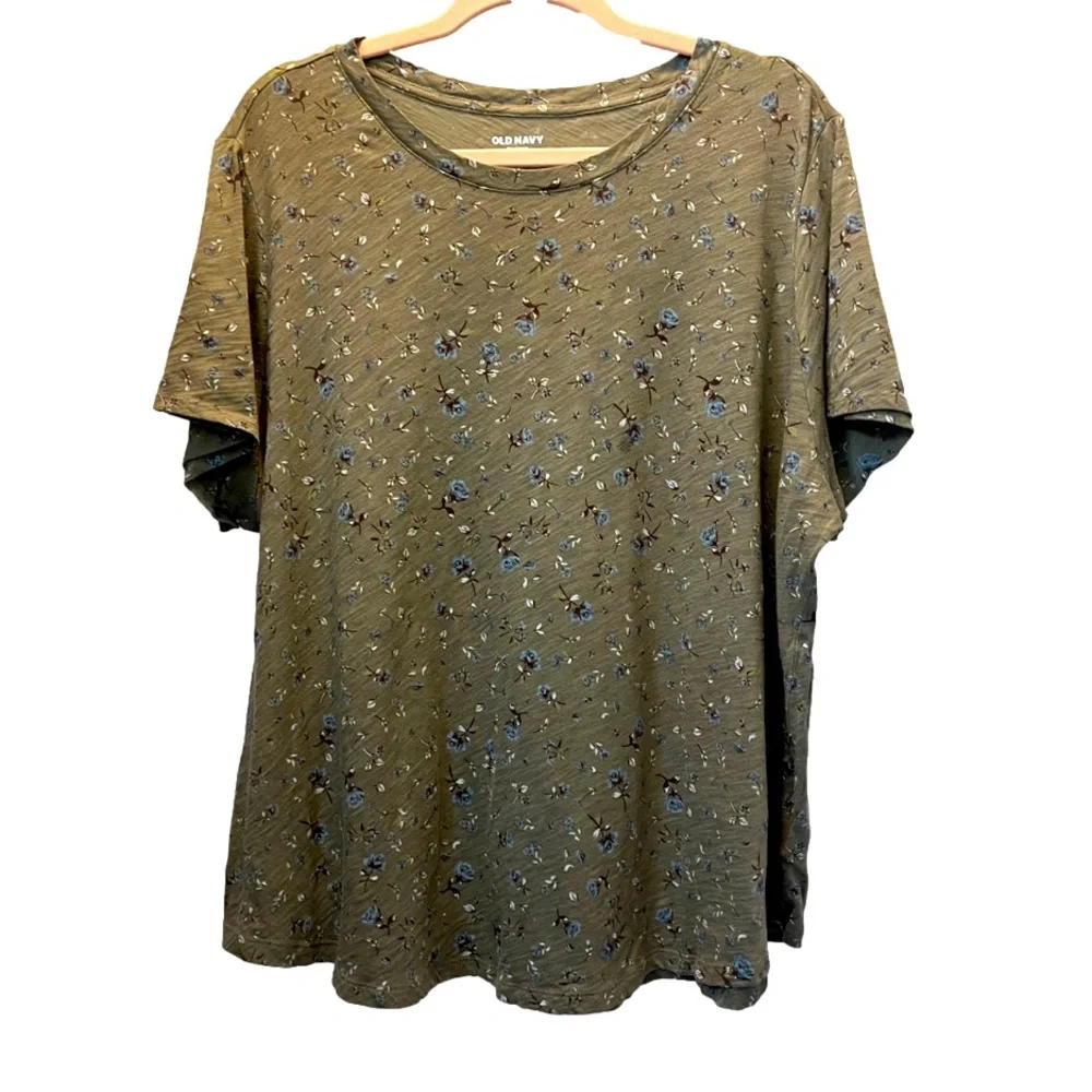 Old Navy XXL Floral T-Shirt Women - Picture 1 of 3
